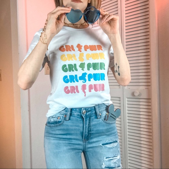 Bella Canvas Tops - Disney Princess Girl Power Tee Shirt